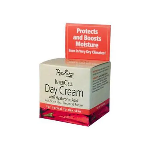 Reviva Labs Intercell Day Cream With Hyaluronic Acid - 1.5 Oz