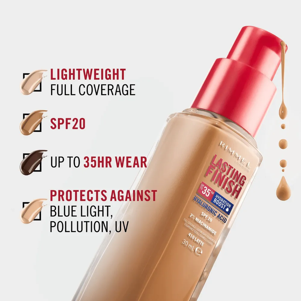 Rimmel London Lasting Finish 35 Hour Foundation - 303: Honey