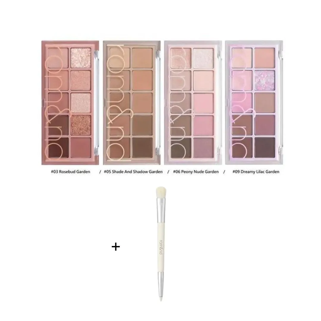 Romand Better Than Palette Dual Brush Set Package #03 - #09 (Clearance)