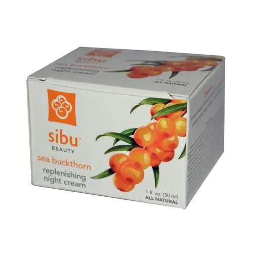 Sibu Beauty Replenishing Night Cream Sea Buckthorn - 1 Fl Oz