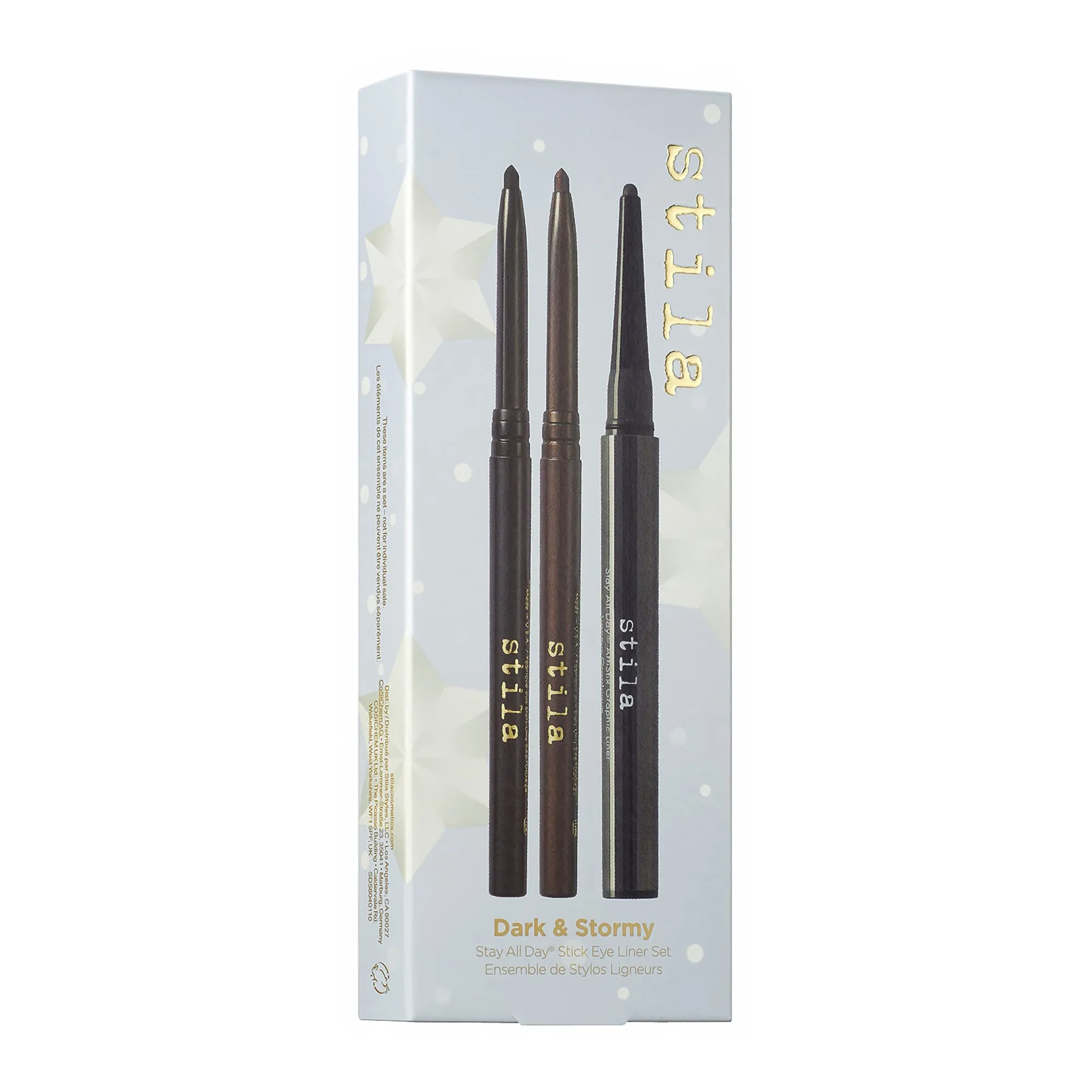 Stila Dark & Stormy Stay All Day® Stick Eye Liner Set Holiday 2023