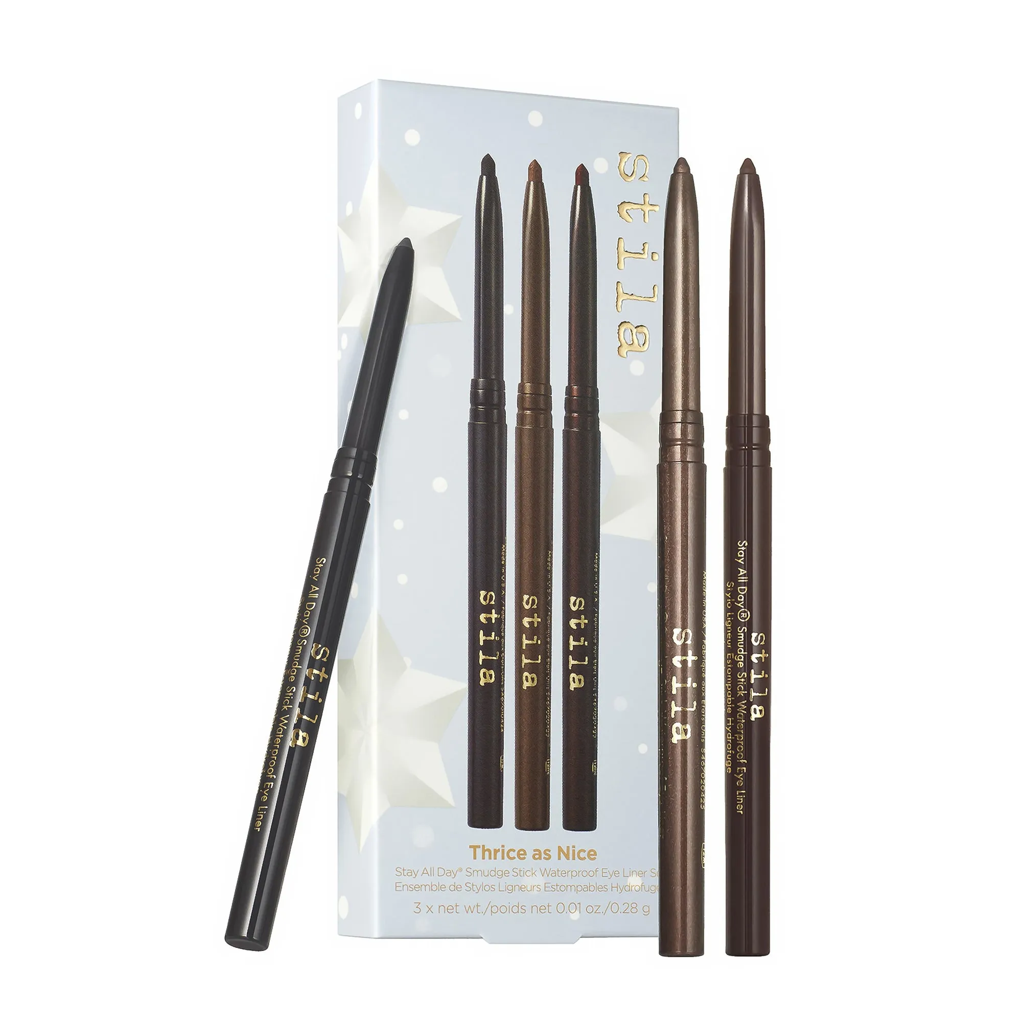 Stila Thrice as Nice Stay Smudge Stick Eye Liner Holiday 2023