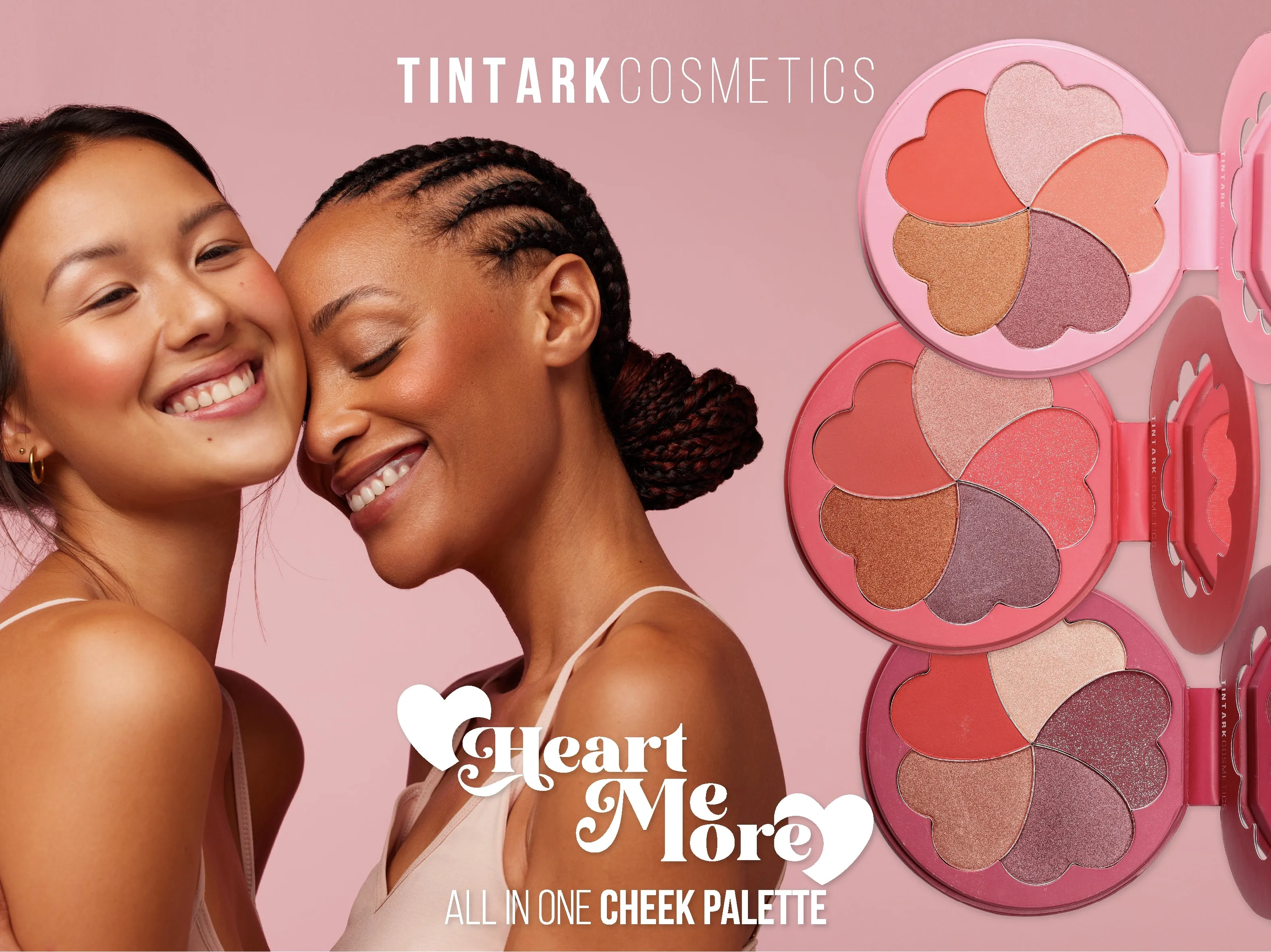 TINTARK Heart me more Blush Palette - Light