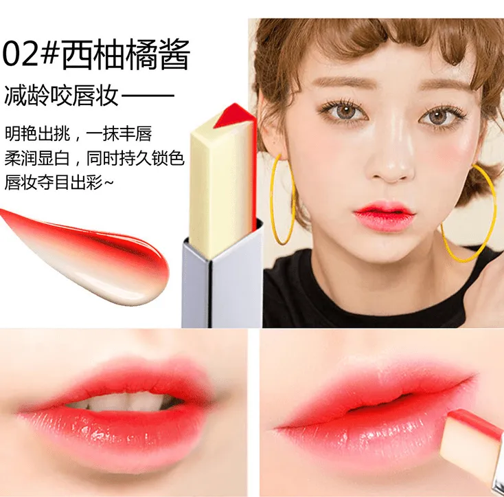 Two-Toned Long-Lasting Lipstick