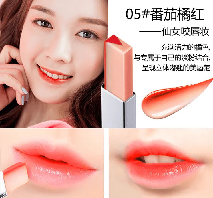 Two-Toned Long-Lasting Lipstick