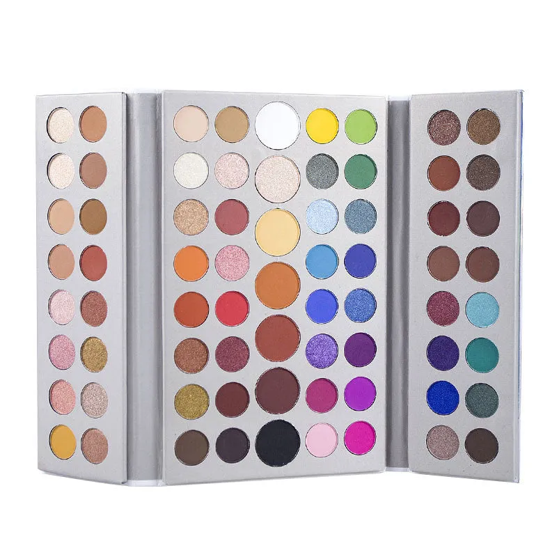 Versatile Matte Eye and Face Makeup Palette