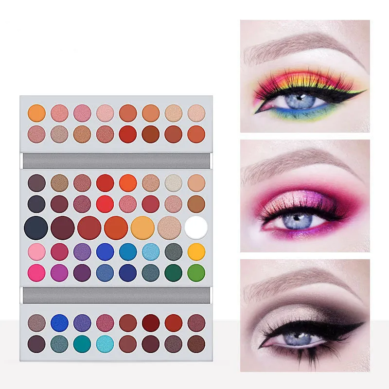 Versatile Matte Eye and Face Makeup Palette