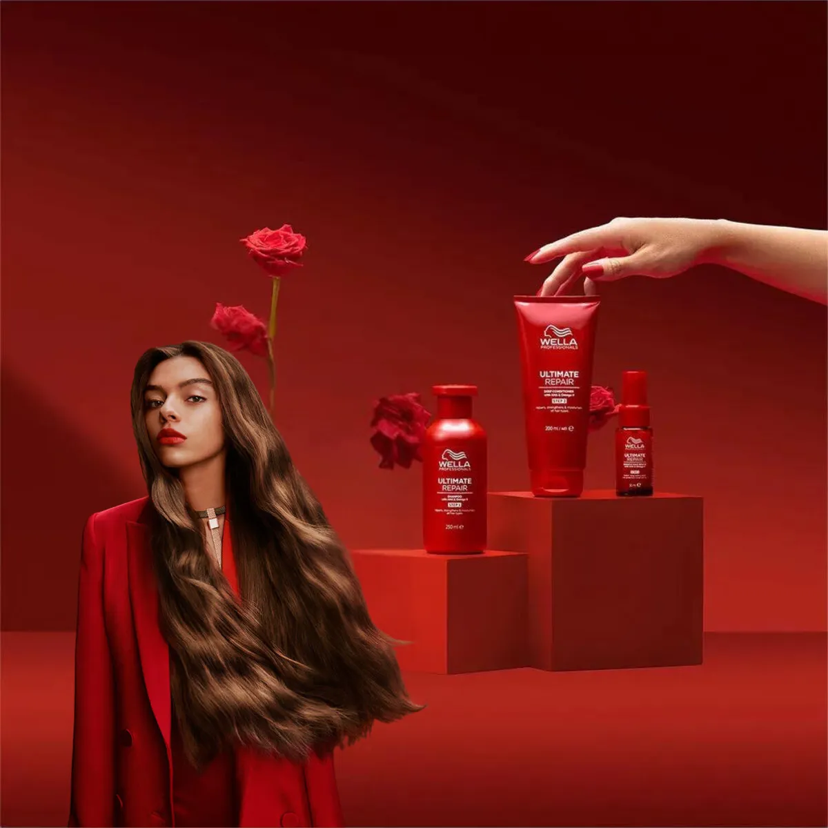 Wella Professionals Ultimate Repair Shampoo, Conditioner & Miracle Hair Rescue Trio