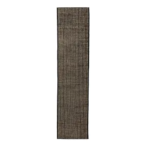 Zameen Patterned Modern Wool Rug - 3'2" x 13'2"